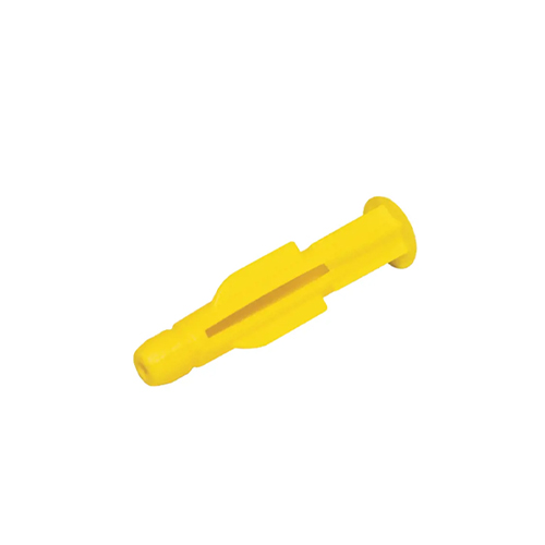 Universal Wall Plug PVC Ф10x60mm Yellow